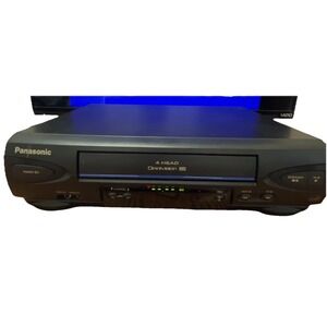 Panasonic PV-V4022 Omnivision Blueline 4 Head VCR VHS Player TESTED No Remote